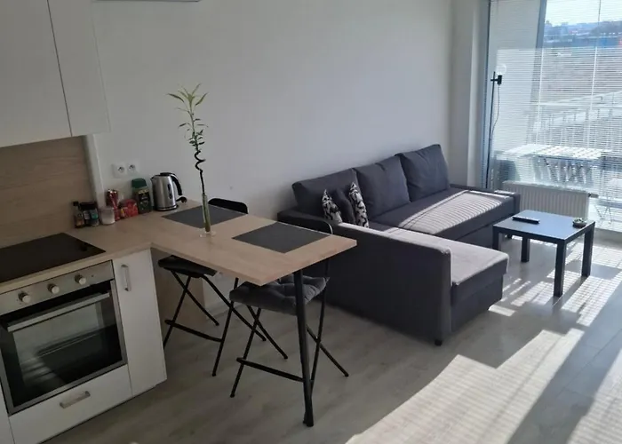 New Air-conditioned 5 Minutes By Walk From The Airport With Free Garage Parking Apartman *